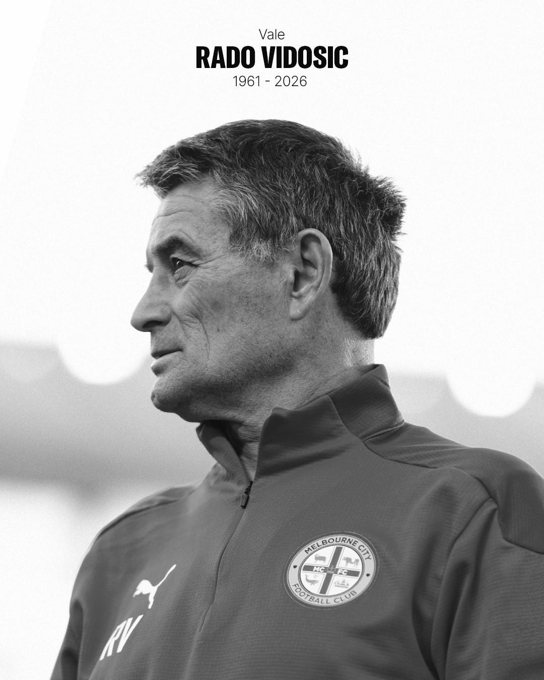 开云体育-哀悼，墨尔本城、布里斯班狮吼前主帅维多希奇离世，终年64岁